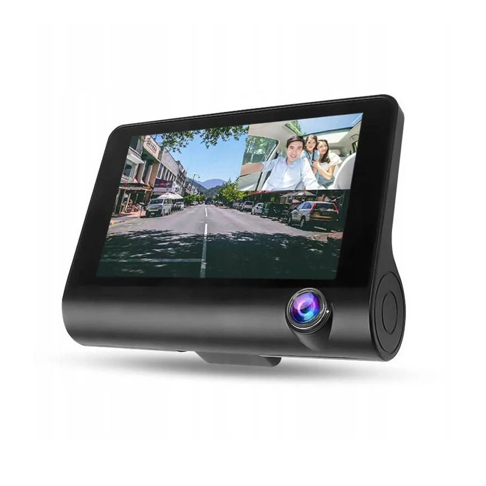 CRONY V504 Three-Camera 1920*1080 touch dashcam Car DVR 3 Cameras Lens 4 Inch IPS Dash Cam Rearview Camera Video Recorder - Image 5
