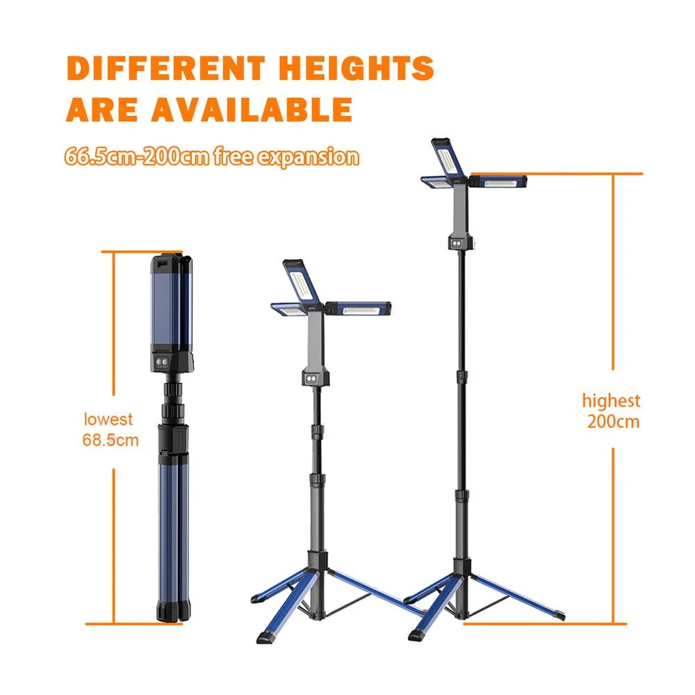 CRONY VIP-12 Outdoor multi-function lamp portable camping hiking flexible 2000lm mini size multifunctional outdoor work light - Image 11