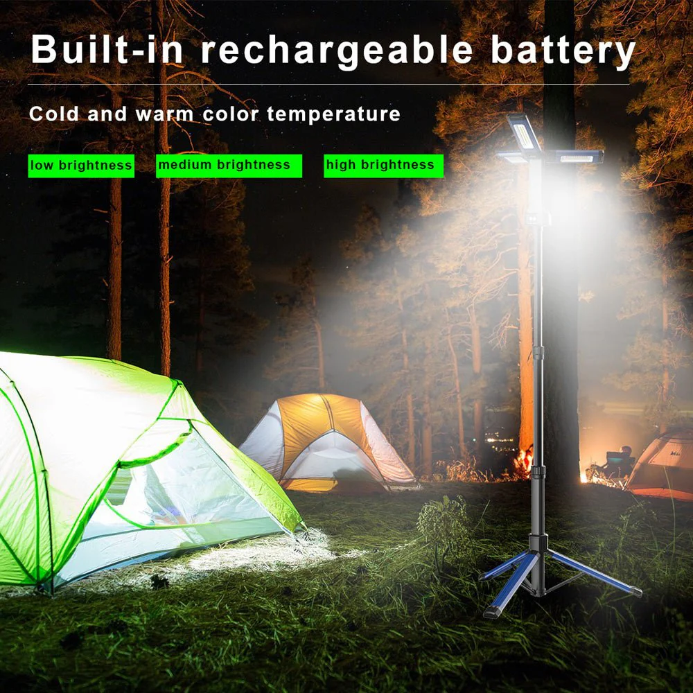 CRONY VIP-12 Outdoor multi-function lamp portable camping hiking flexible 2000lm mini size multifunctional outdoor work light - Image 4