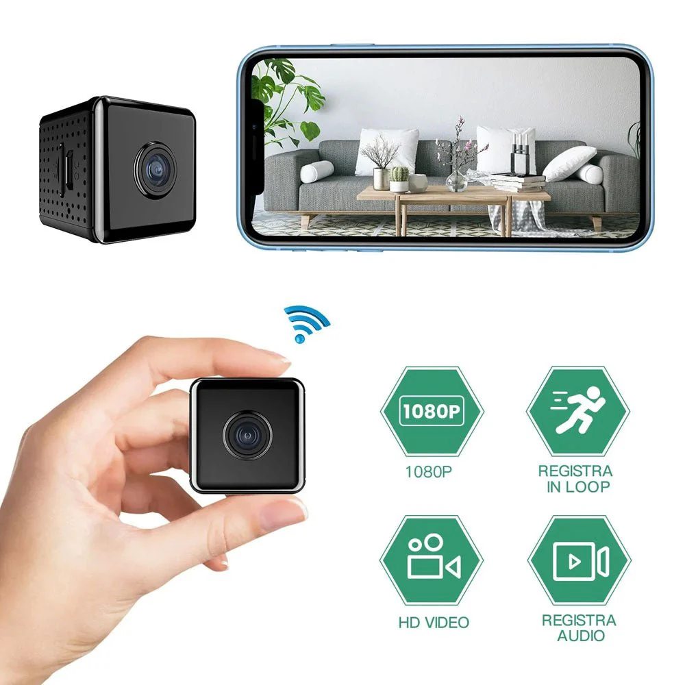 CRONY W10 Wifi iWFCam 1080P Camera HD Mini Wireless Wifi Camera with Motion Detection - Image 3