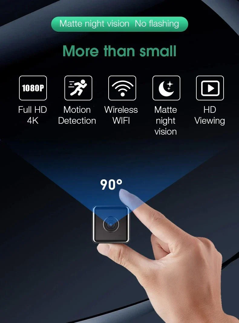 CRONY W10 Wifi iWFCam 1080P Camera HD Mini Wireless Wifi Camera with Motion Detection - Image 4