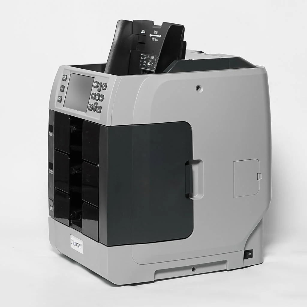 CRONY Banknote Verifiers WR8301 2+1 Multi Currency Mix Value Money sorter Pocket Money Counter and Sorter - Image 3