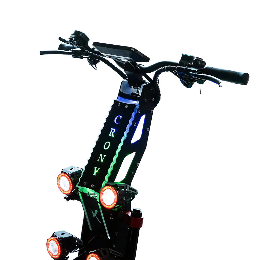CRONY X7 Electric Scooter 5000Wx2 Motors 72V/50AH Battery 80-190KM Range Disc Brakes Front/Rear Suspension High configuration Dual Motor E-Scooter - Image 6