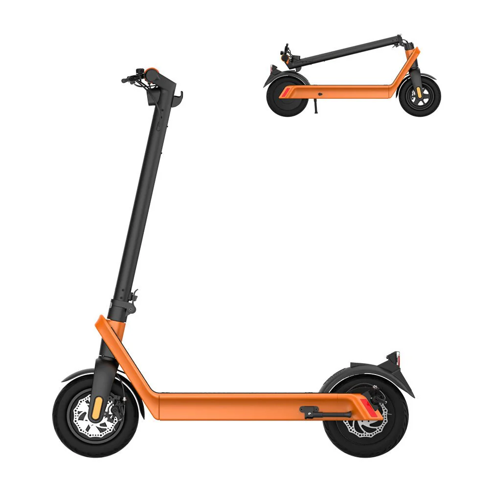 CRONY X9 Plus Folding E-scooter 500W 36V 15.6AH 35-65KM Range Disc Brakes Aluminum Alloy Frame LCD Display LED Headlamp Easy Folding - Image 7