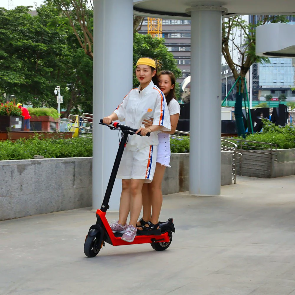 CRONY X9 Plus Folding E-scooter 500W 36V 15.6AH 35-65KM Range Disc Brakes Aluminum Alloy Frame LCD Display LED Headlamp Easy Folding - Image 9