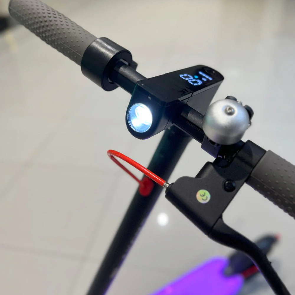 CRONY XM M365 Scooter APP with 7 colors LED with APP Aluminium Alloy Folded 8 Inch tires - Image 8