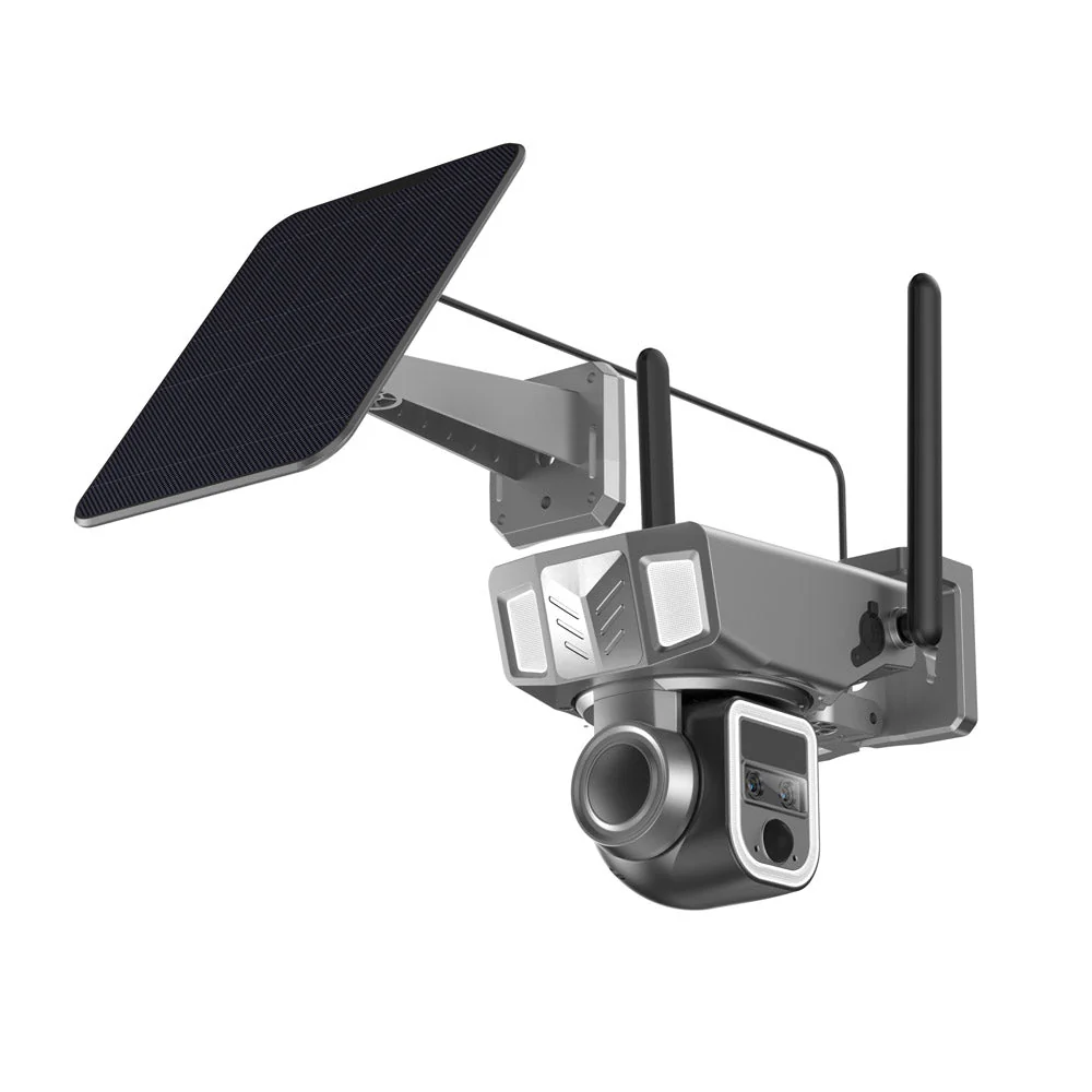 CRONY Y7B 4G-4K-8MP Solar Dual-lens Continuous Zoom Camera - Image 2