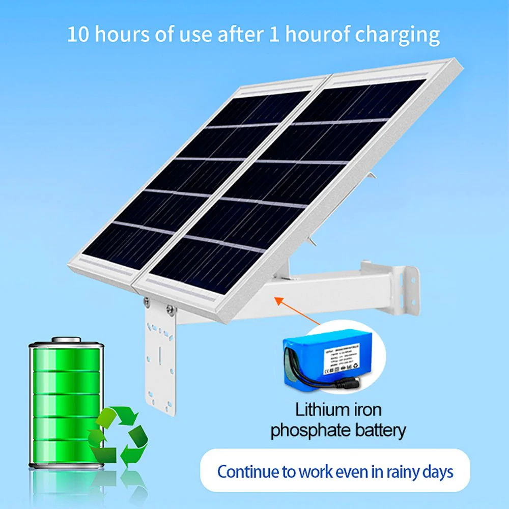 CRONY YN33S-12V-60W60AH Solar Power System Solar Panel With 60ah Battery - Image 10