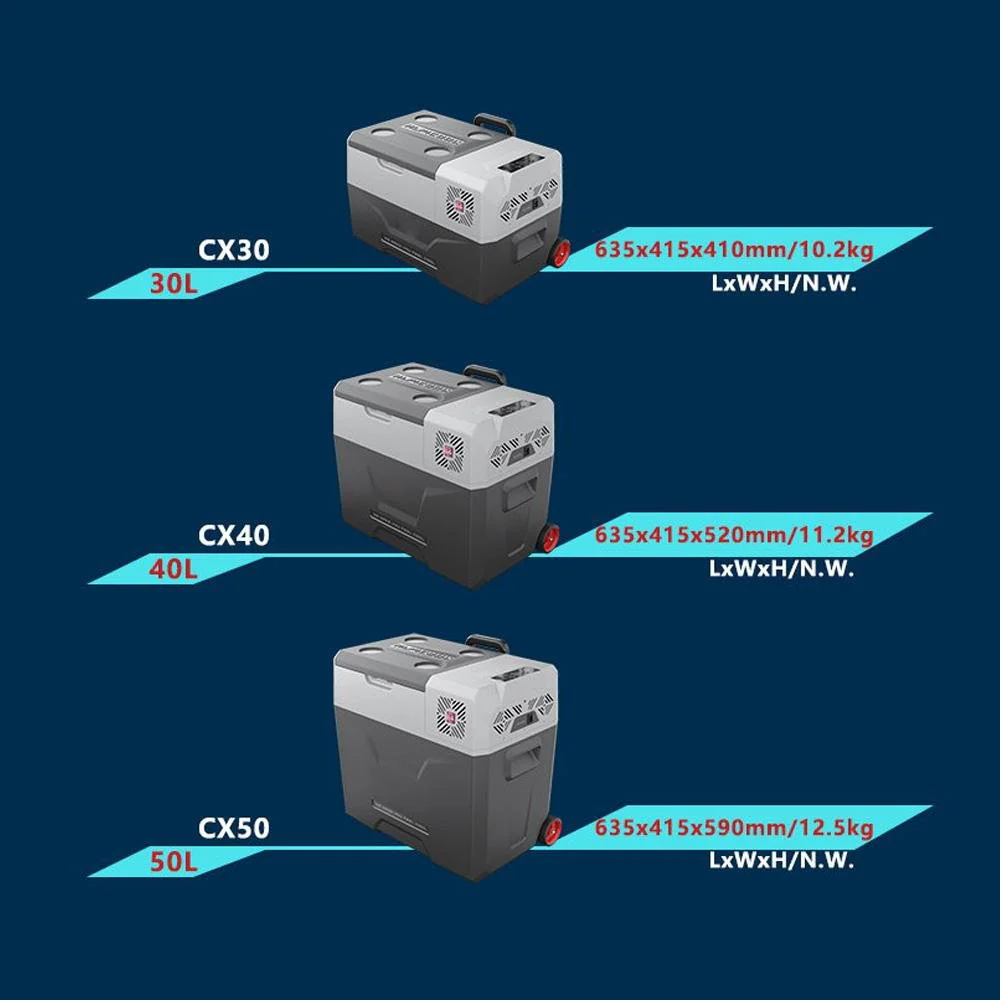 CRONY  Car Refrigerator 30L CX30  ECX30  With Lithium Battary car Cooler Camping Fridge Freezer - Image 11