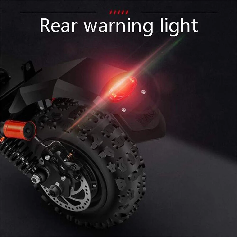 CRONY Dk-10 Dual Drive Electric Scooter 2200Wx2 60V 13AH  40-70KM Range Disc Brakes Front Rear Suspension Aluminum Alloy Frame 11 Off-Road Tires Triple LED Headlamps Single Seat For Outdoor Road - Image 15