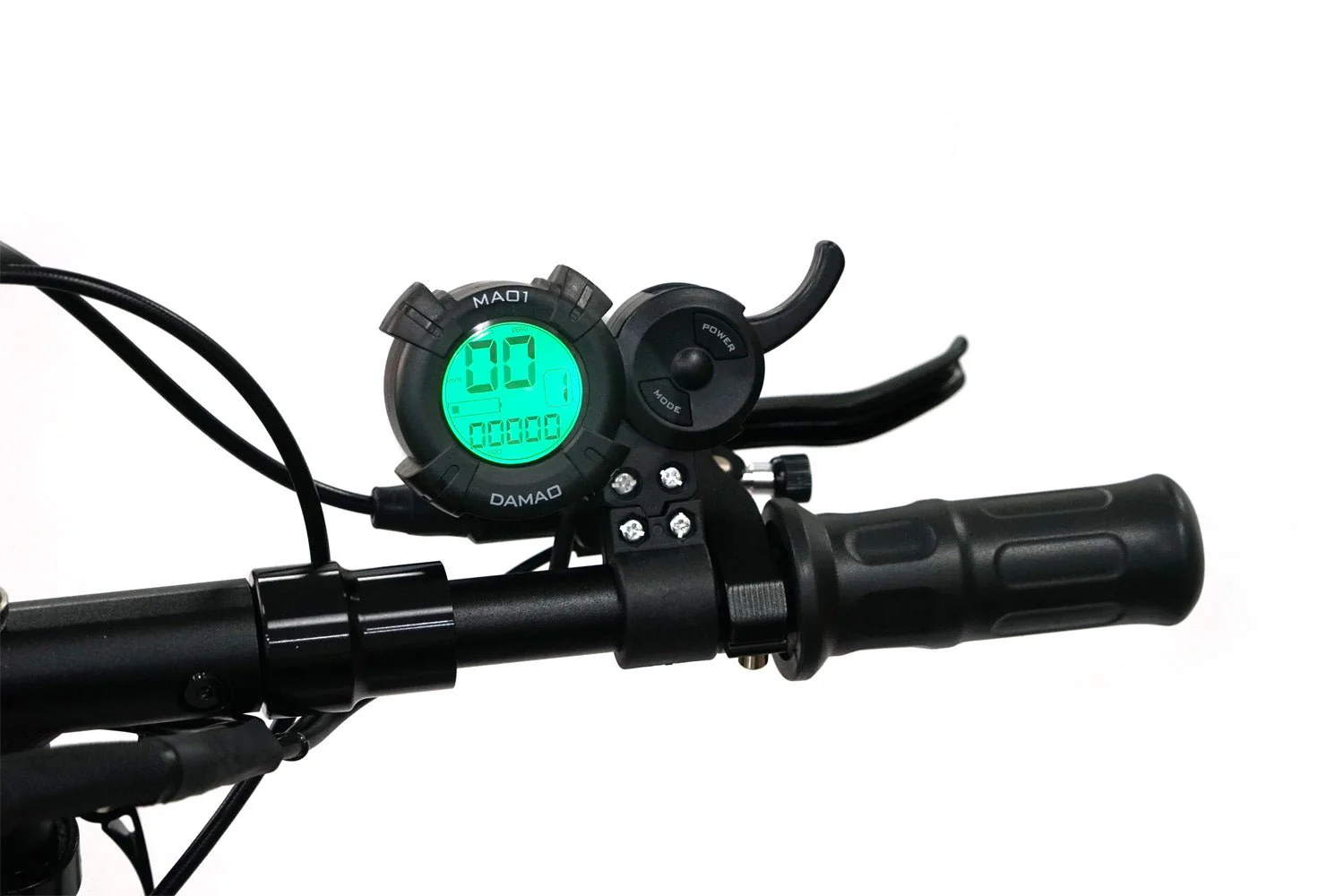 CRONY Dk-10 Dual Drive Electric Scooter 2200Wx2 60V 13AH  40-70KM Range Disc Brakes Front Rear Suspension Aluminum Alloy Frame 11 Off-Road Tires Triple LED Headlamps Single Seat For Outdoor Road - Image 9