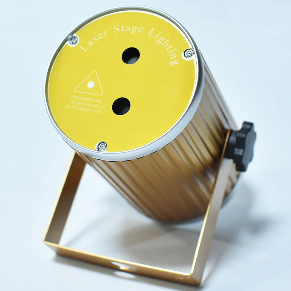 CRONY Double hole cylinder laser lamp USB laser light star light strobe laser light - Image 7