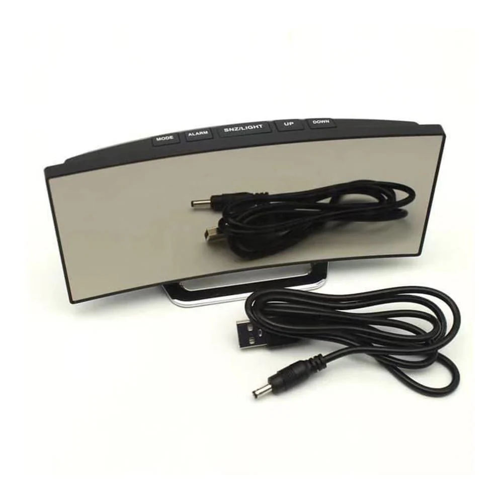 CRONY 6507 LED clock Led Alarm Digital Desk Clock | Digital Alarm Clock Mirror - Image 5