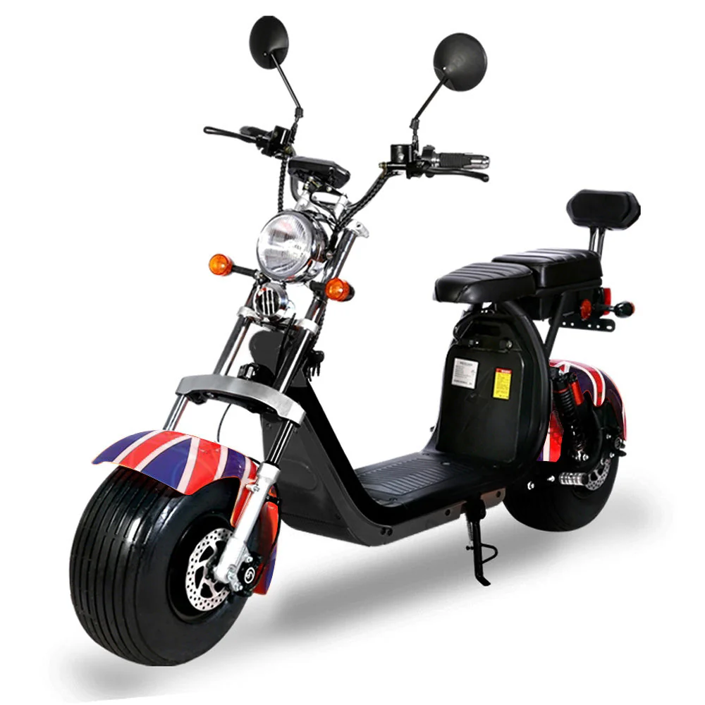CRONY G-029 3000W Electric Motorcycle Motorbike High Speed Harley tyre Double Seat with double battery | Banner - Image 2