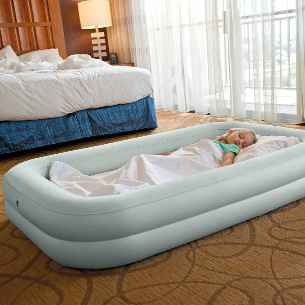 Intex 66810NP Floque + Airbed Air Bed Inflator Travel - Image 3