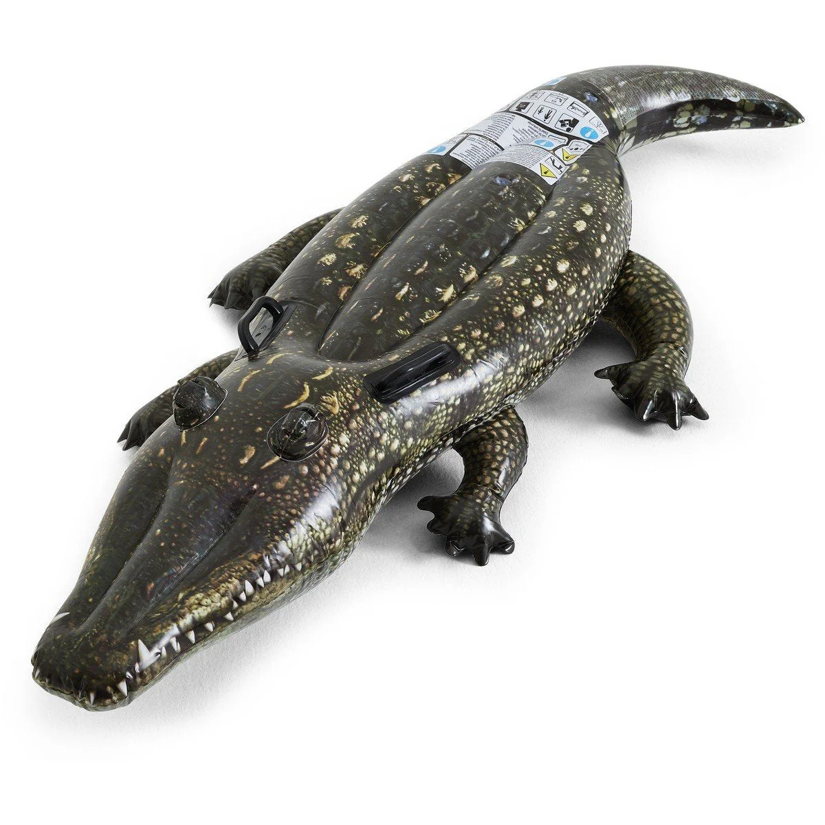 Realistic Gator -12 Tricky toys Intex Realistic Gator Ride-one, Age 3+ Multi-color 6x67x34 inches - Image 2