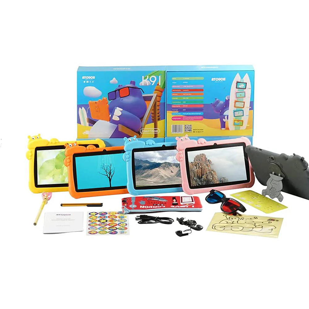 K91 Ipad 9Inch Kids Tablet,16GB ROM, 2GB RAM, Dual Camera,Bluetooth,Wi-Fi, Kid Educationl,Games,Parental Control - Image 5