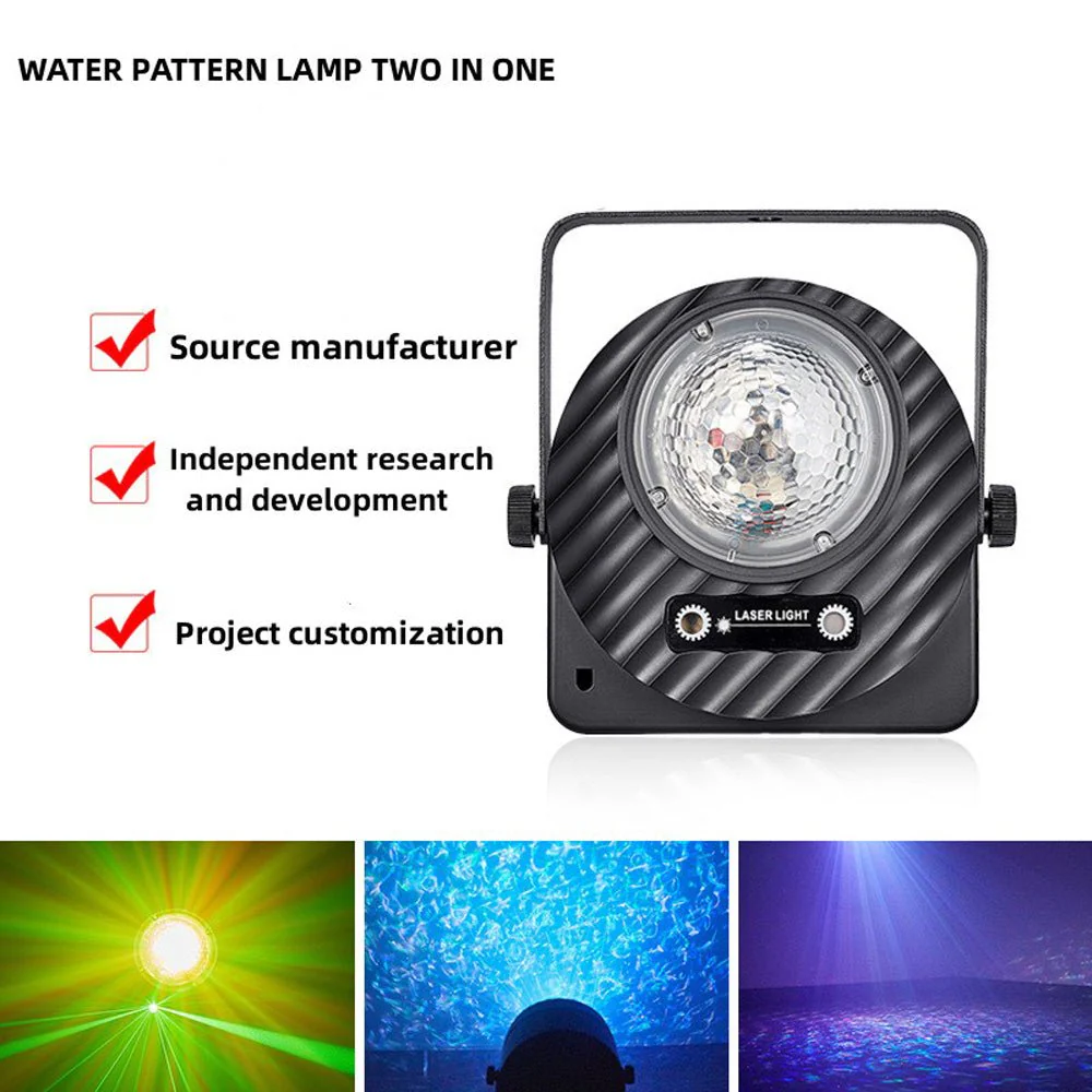 Kaleidoscope effect light LED laser effect lights dj LED Stage Light disco ball lazer lamps night club laser light - Image 2