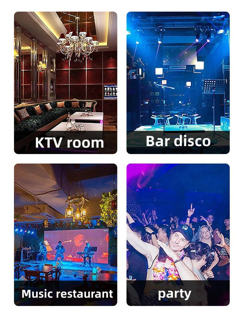 Kaleidoscope effect light LED laser effect lights dj LED Stage Light disco ball lazer lamps night club laser light - Image 6