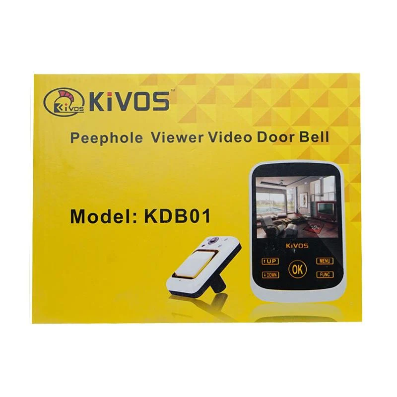 KDB01 Digital Video Doorbell 3.5 Inch Wireless Viewer Doorbell Night-Vision Door Eye Peephole - Image 3