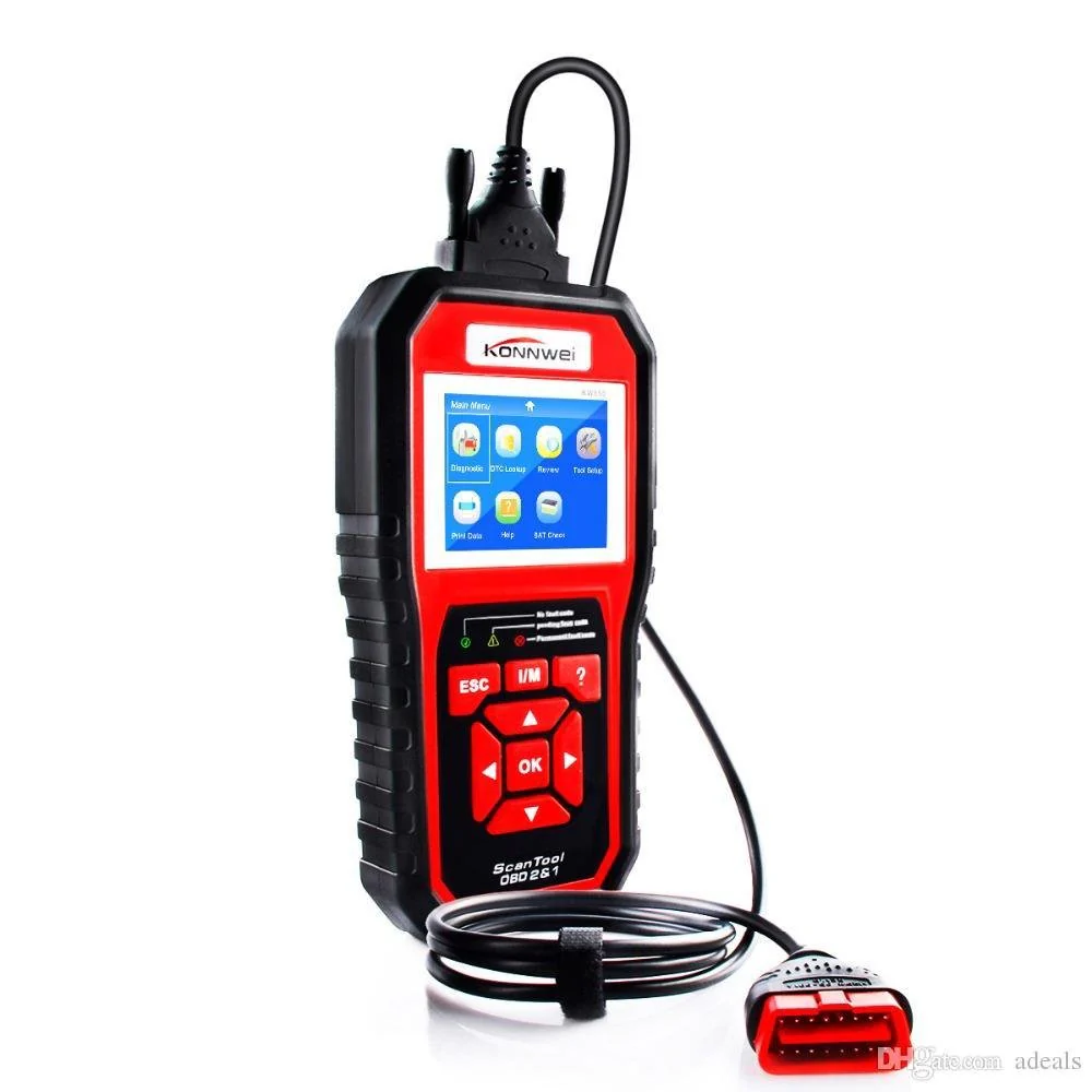 Kw850 Konnwei Professional OBD2 Scanner Auto Code Reader Car Diagnostic Tools (Original) - Image 5
