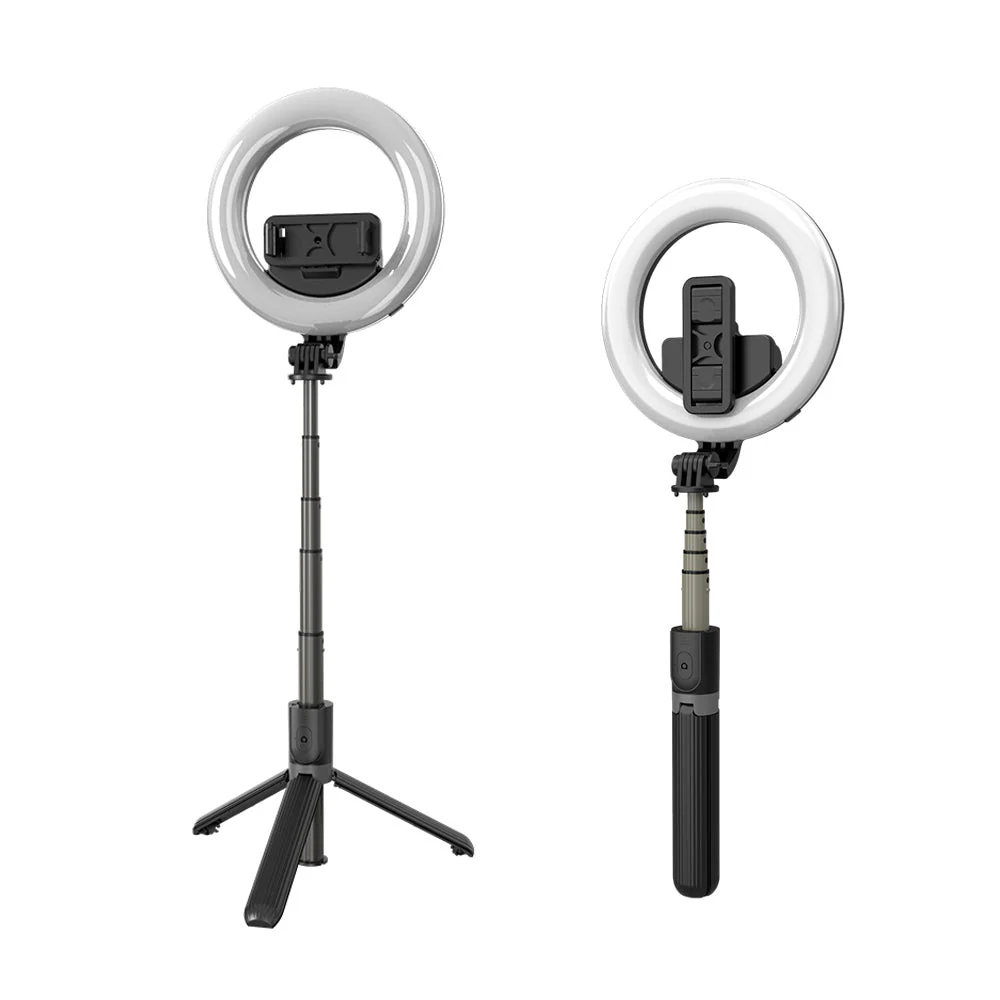 L07 mobile phone Live Fill Light Wireless Control Dimmable Camera Phone Ring Lamp With Stand Tripod