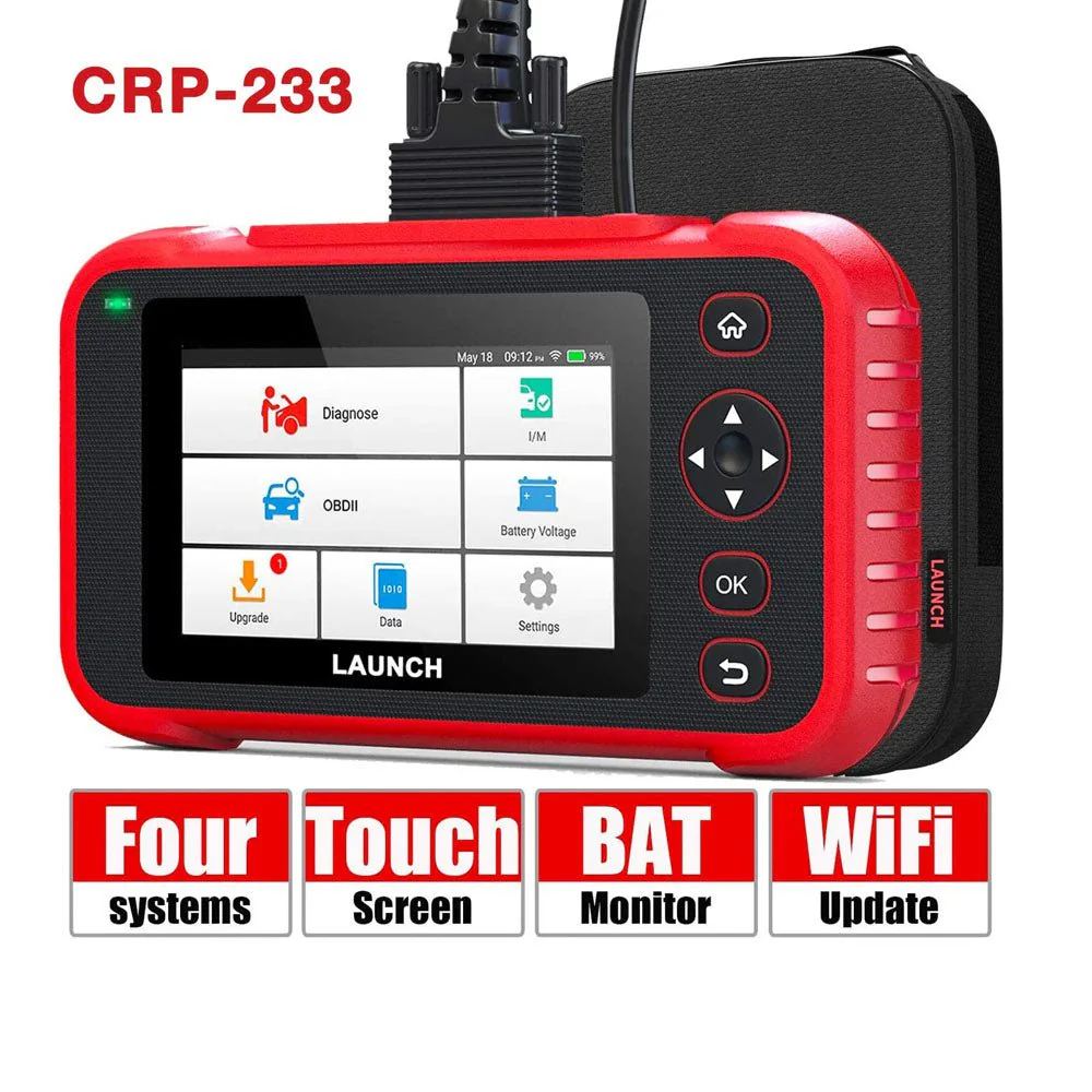 Launch 233 advanced OBD car scan tool Creader Professional CRP233 OBD2 Car Diagnostic scan Tool - Image 2