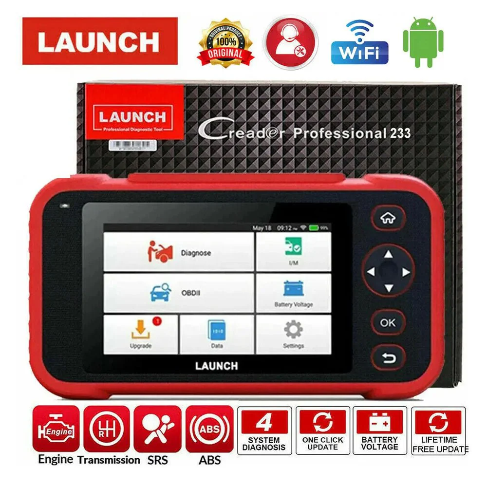 Launch 233 advanced OBD car scan tool Creader Professional CRP233 OBD2 Car Diagnostic scan Tool - Image 3