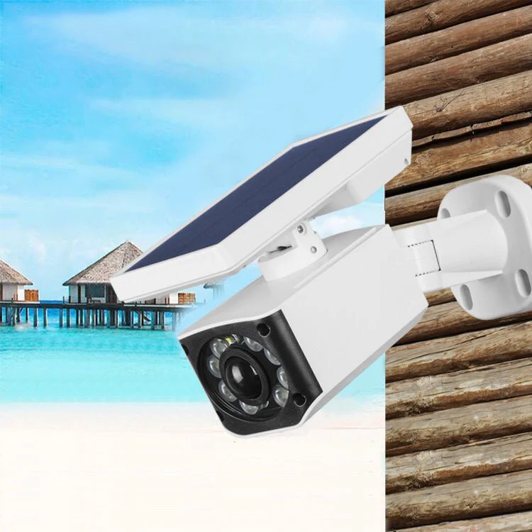 CRONY LED Solar false monitoring Solar low-power human body induction scares thieves anti-theft lamp false monitoring - Image 6