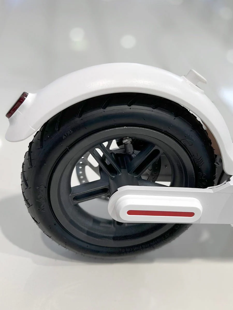 CRONY M365 Electric Scooter with 250W Motor 36V Battery App Connectivity 25-45 KM/H Speed Quick Easy Folding Rear Disc Brake | White - Image 10