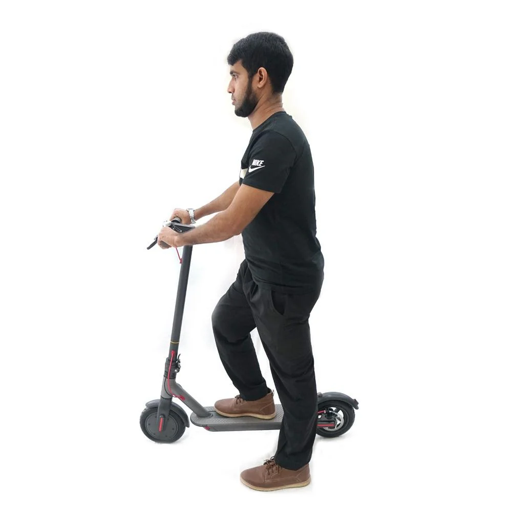 CRONY M365 Electric Scooter with 250W Motor 36V Battery App Connectivity 25-45 KM/H Speed Quick Easy Folding Rear Disc Brake | White - Image 8