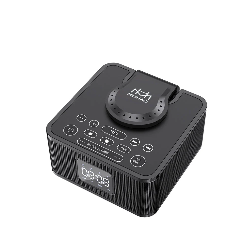 MH-2036 Multi-function audio Multifunctional desktop wireless bluetooth speaker with wireless charger - Image 8