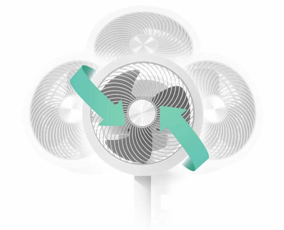 MK-FTX23A1S 9inch DC Motor Air Circulaiton Fan(White) - Image 2