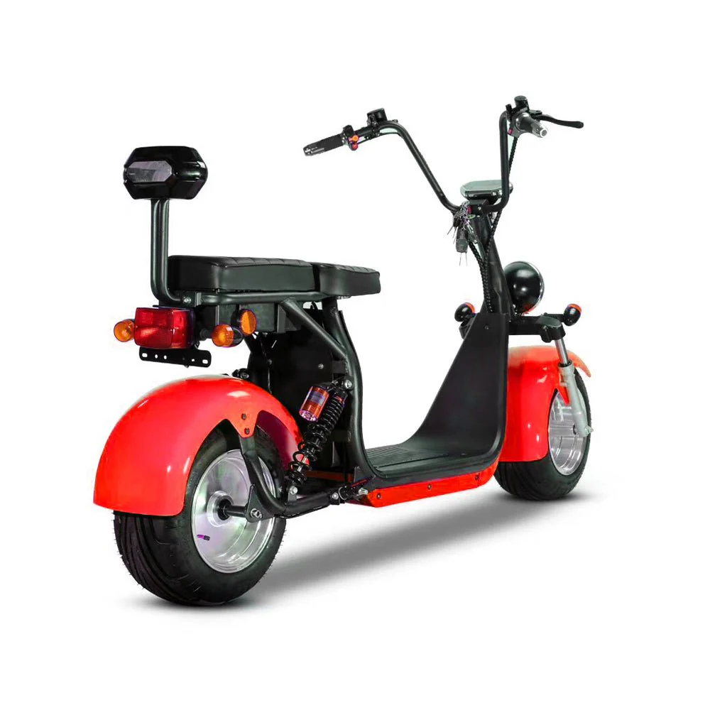 CRONY High Speed Harley+LI-ion battery+BT+double seat 2 wheel Electric Motorcycle Red Spider - Image 3