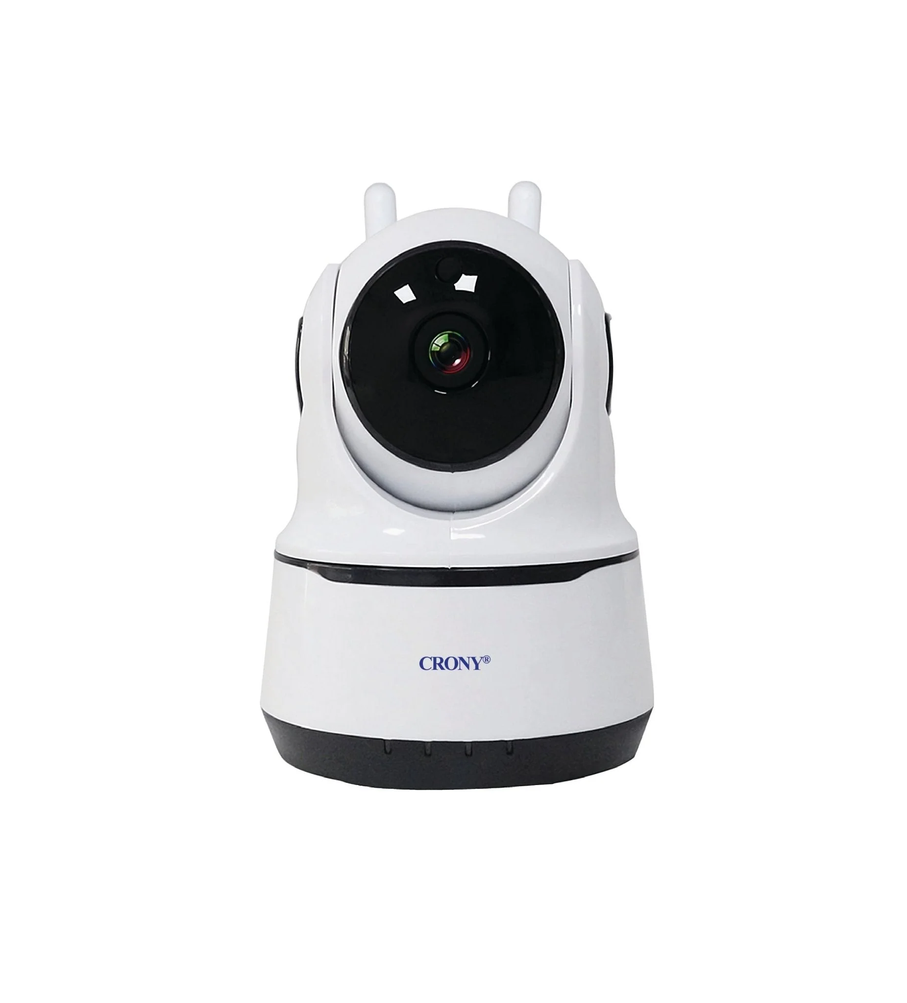 CRONY NIP-26 1080p WiFi Home Smart Camera, Indoor Security Surveillance with Night Vision, Monitor with iOS, Android App, Compatible with Google Home