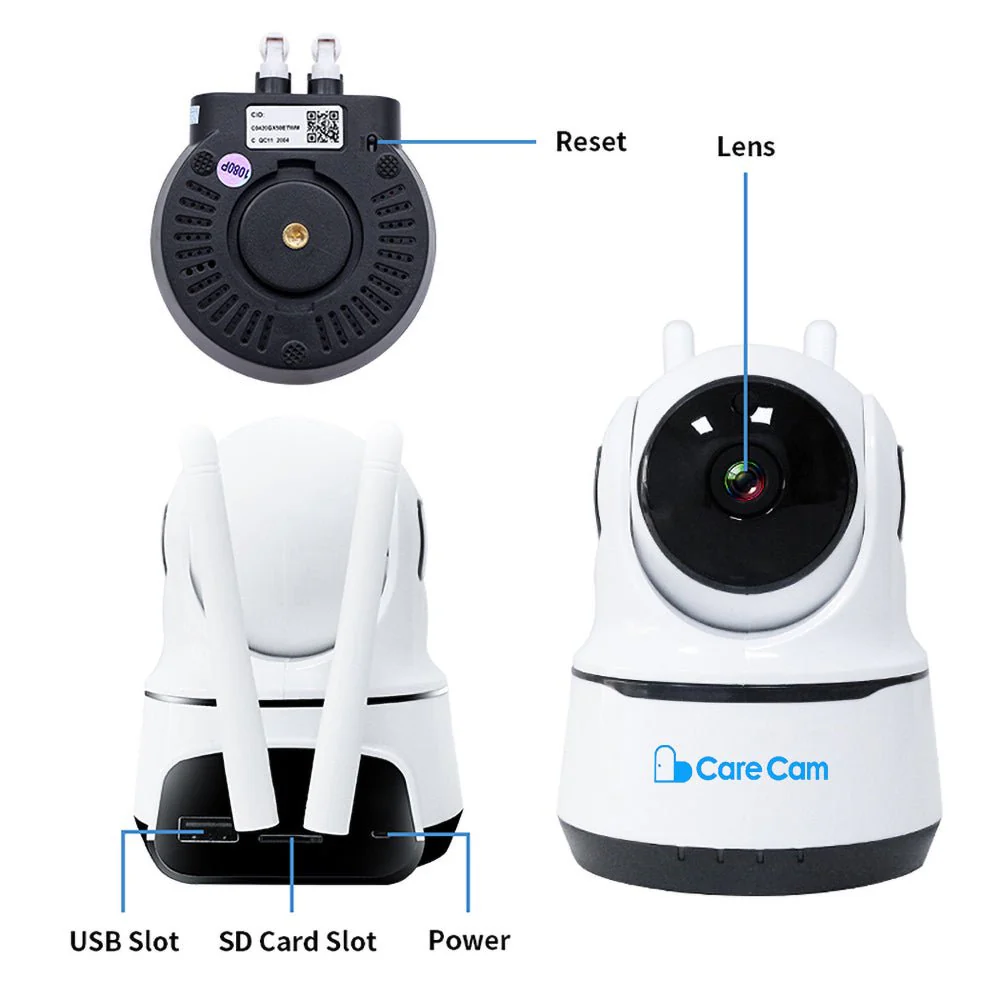 CRONY NIP-26 1080p WiFi Home Smart Camera, Indoor Security Surveillance with Night Vision, Monitor with iOS, Android App, Compatible with Google Home - Image 9