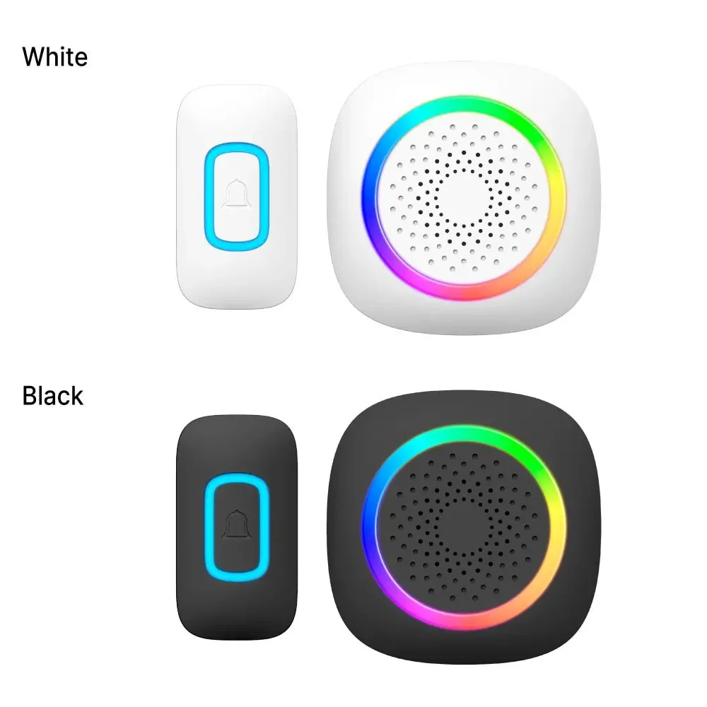 RL-3995 doorbell Battery-powered wireless doorbell with shining LED display Door bell - Image 4
