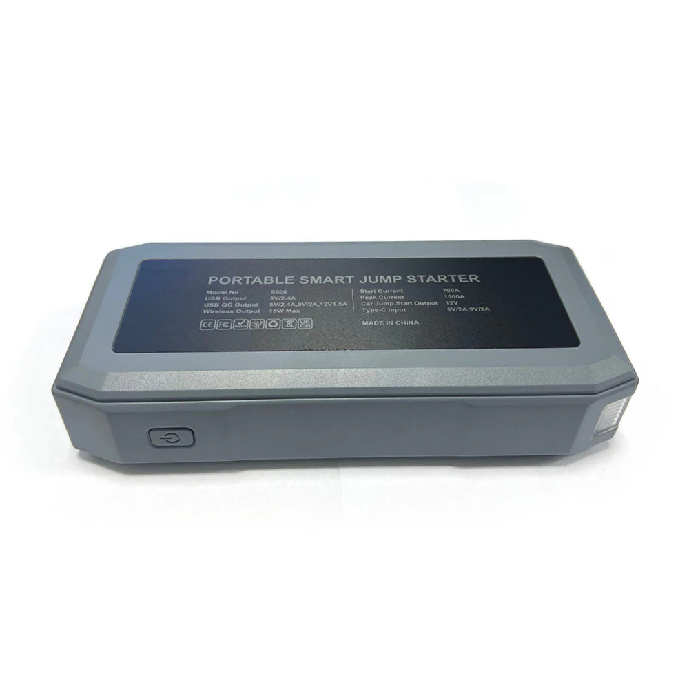 CRONY S606 Super Jumper Starter 12V Auto Car Battery Portable Jump Starter Power Station with wireless charging function - Image 11
