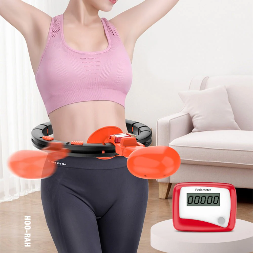 Smart Hula Hoop Auto-Spinning Hip Hula Hoop Exercise Lose Weight Detachable Sports Circle - Image 5