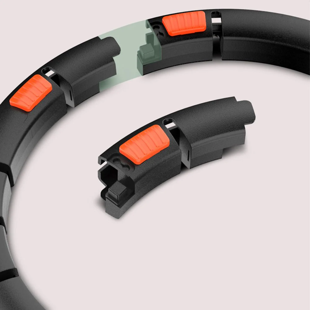 Smart Hula Hoop Auto-Spinning Hip Hula Hoop Exercise Lose Weight Detachable Sports Circle - Image 6