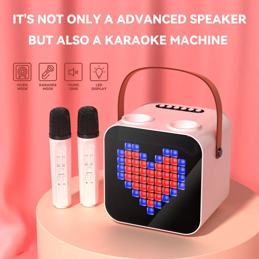 SP-100 BT Karaoke Speaker Portable Outdoor Singing Speaker - Image 2