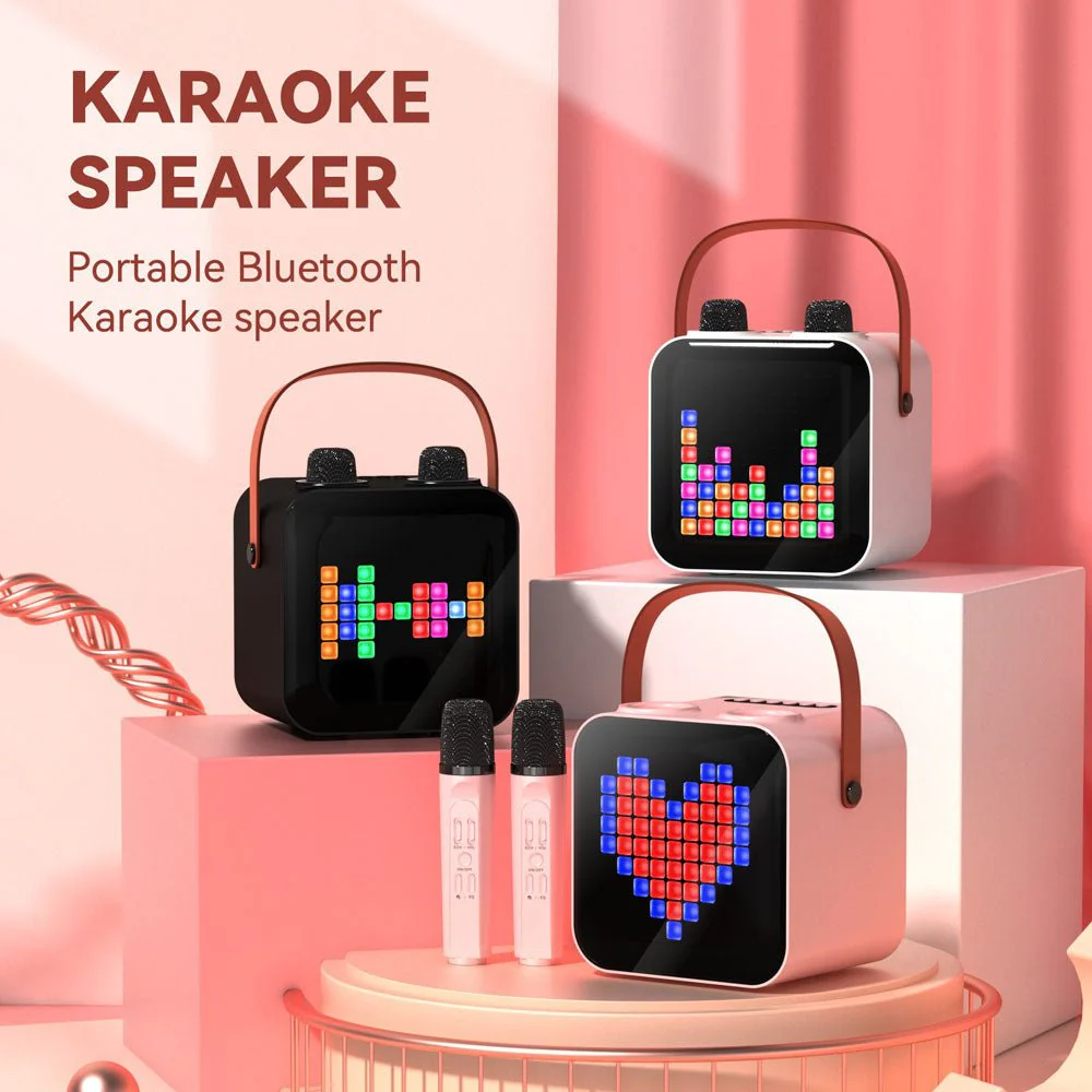 SP-100 BT Karaoke Speaker Portable Outdoor Singing Speaker - Image 3