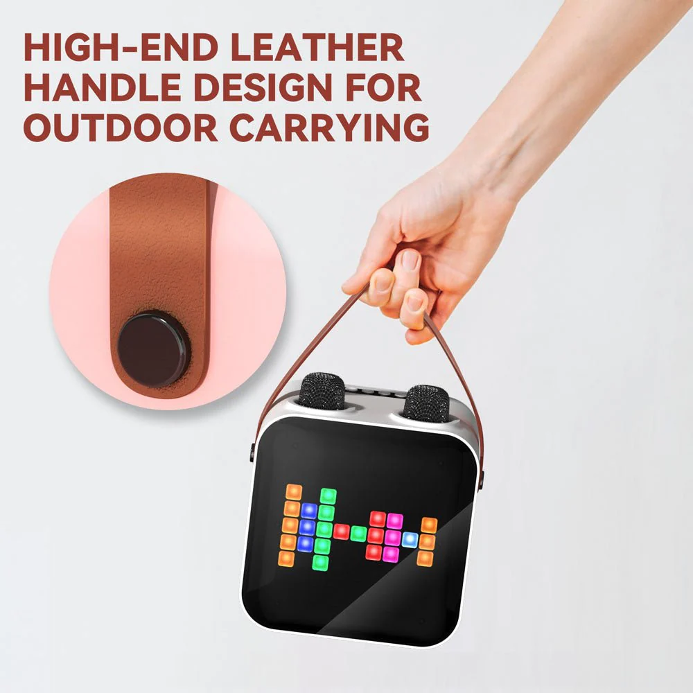 SP-100 BT Karaoke Speaker Portable Outdoor Singing Speaker - Image 6