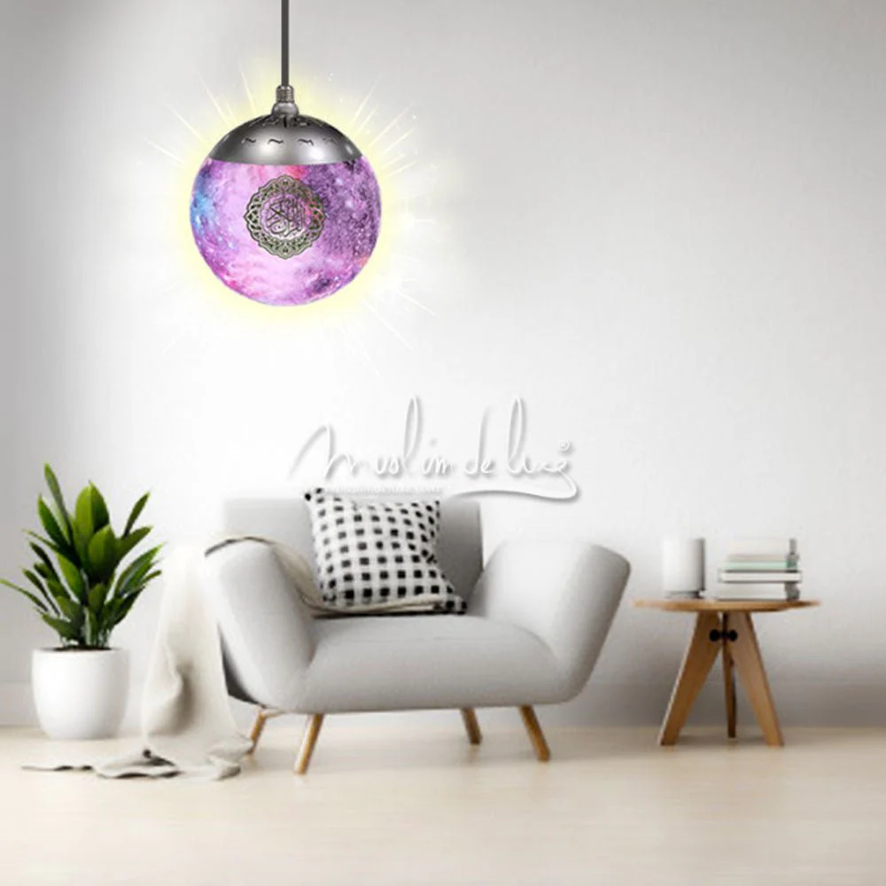 CRONY Sq-169 Guran Speaker Colorful Star Moon Lunar Quran Bluetooth Speaker - Image 7