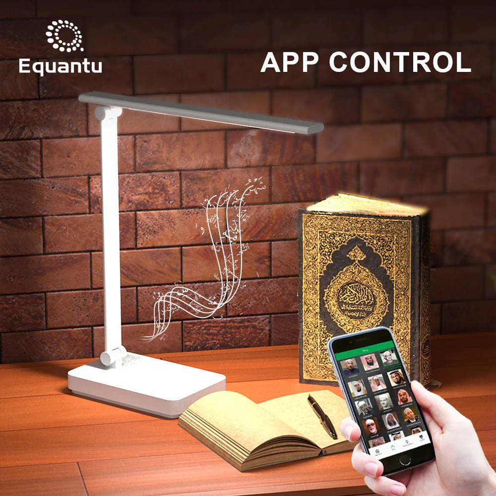 CRONY SQ-905 guran speaker Table lamp, soft light With wireless phone charging - Image 8