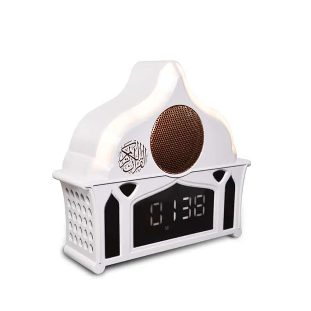 CRONY SQ-912  LED Clock quran speaker Wall Light - Image 8