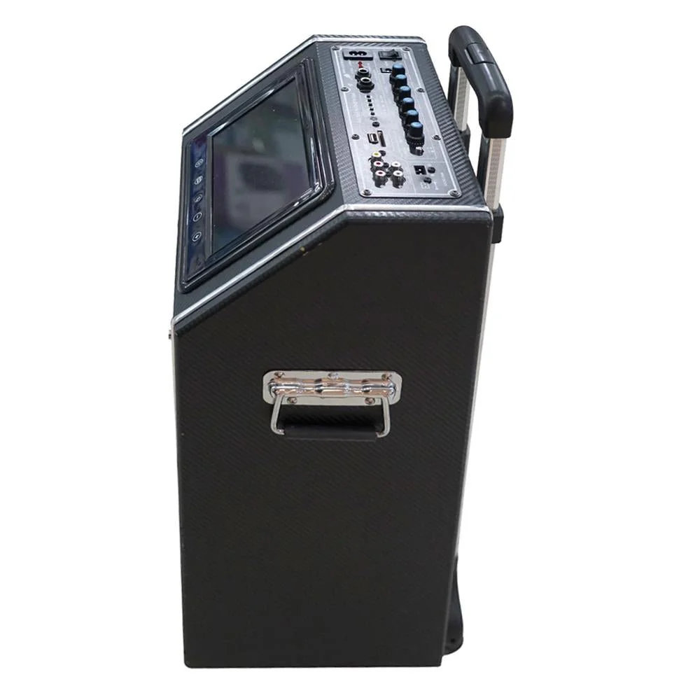 A109DPI speaker Square dance sound outdoor pull rod audio box with wireless microphone video playback - Image 3
