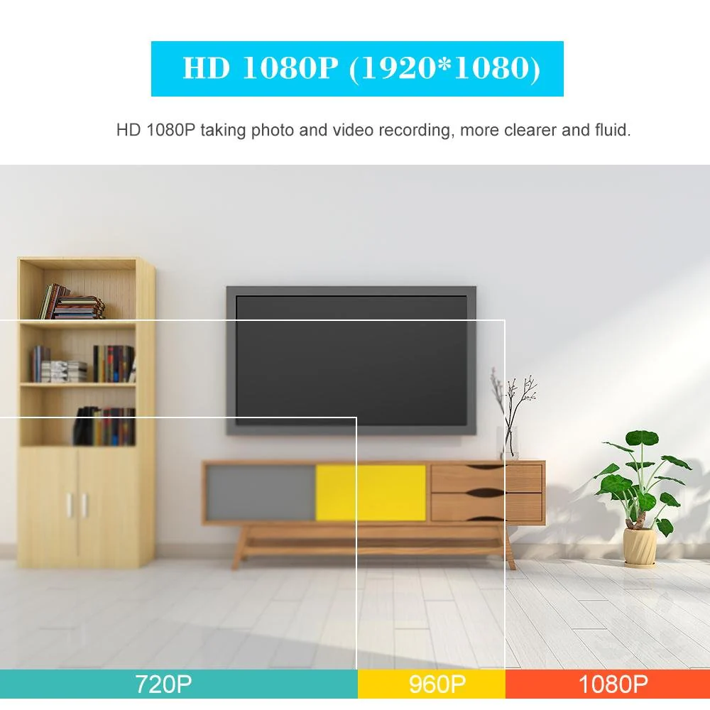 SVP720 HD 1080P Mini Degree Wireless WiFi VR IP Camera Full View Fish Eye Panoramic Indoor Security Camera - Image 10