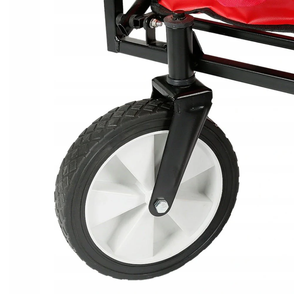 Crony TC3015 Folding shipping Cart Folding Garden Trolley | RED - Image 7