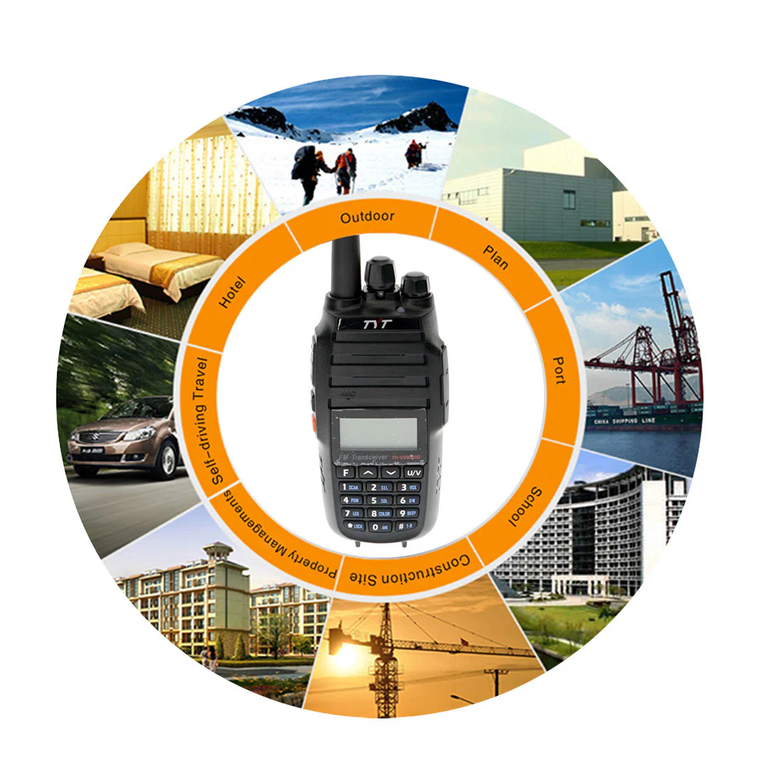 Crony TYT 10W Th-UV8000D Walkie Talkie Handheld Transceiver Two Way Radio long distance Walkie Talkie 8-20km - Image 9